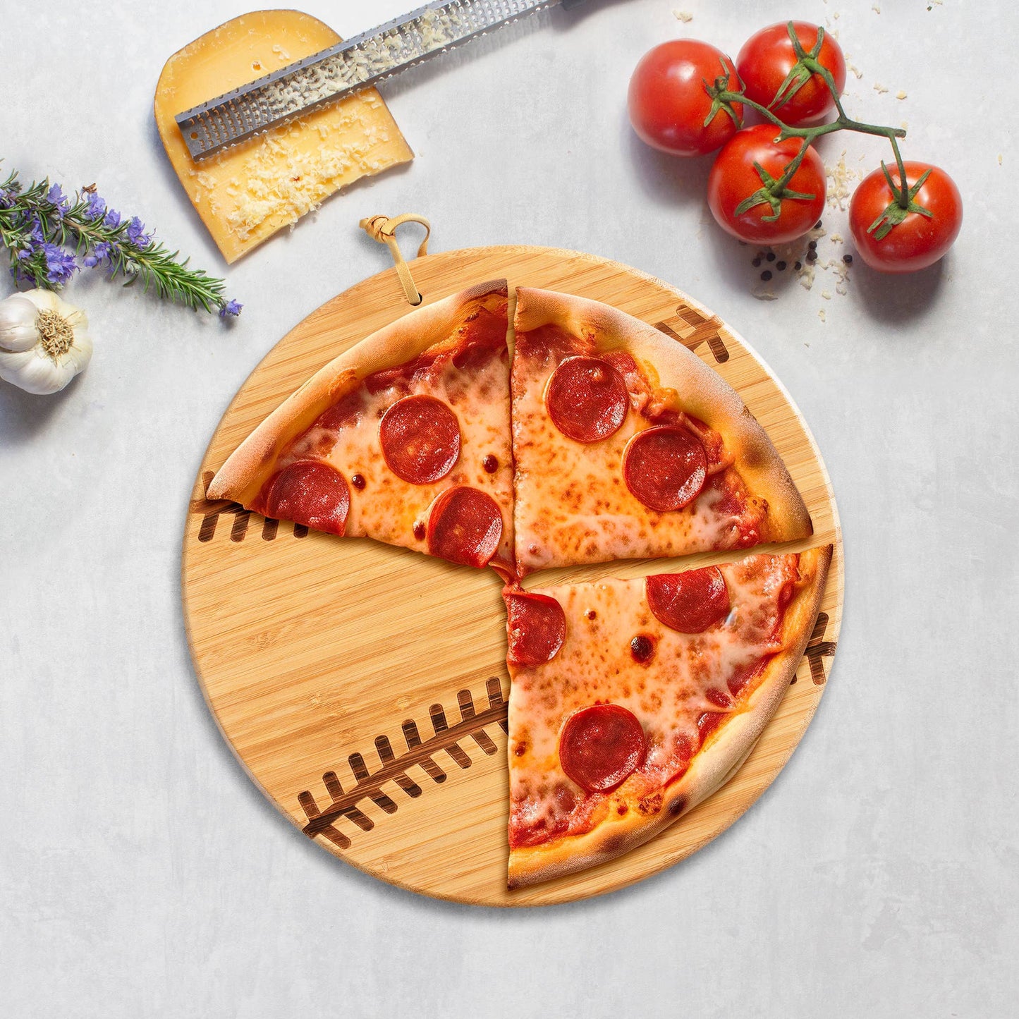 Baseball Shaped Cutting Board & Charcuterie Serving Tray