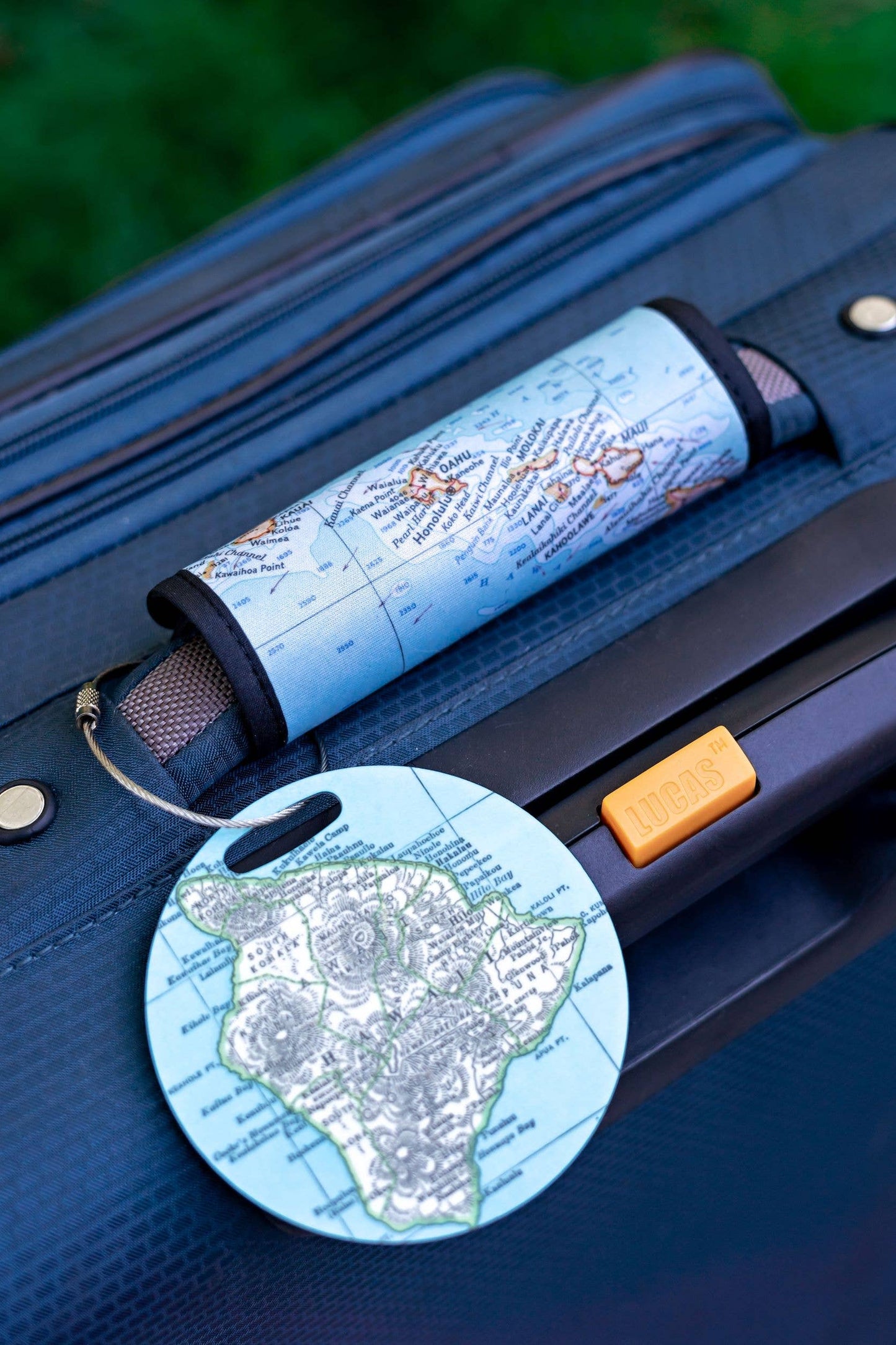 Cleveland Ohio Map Luggage Tag Cruise Tag Airport Tag