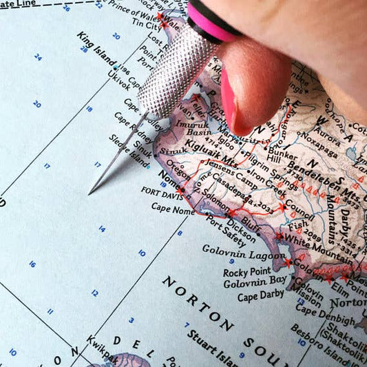 Cleveland Ohio Map Mousepad – Office Gift Trackpad