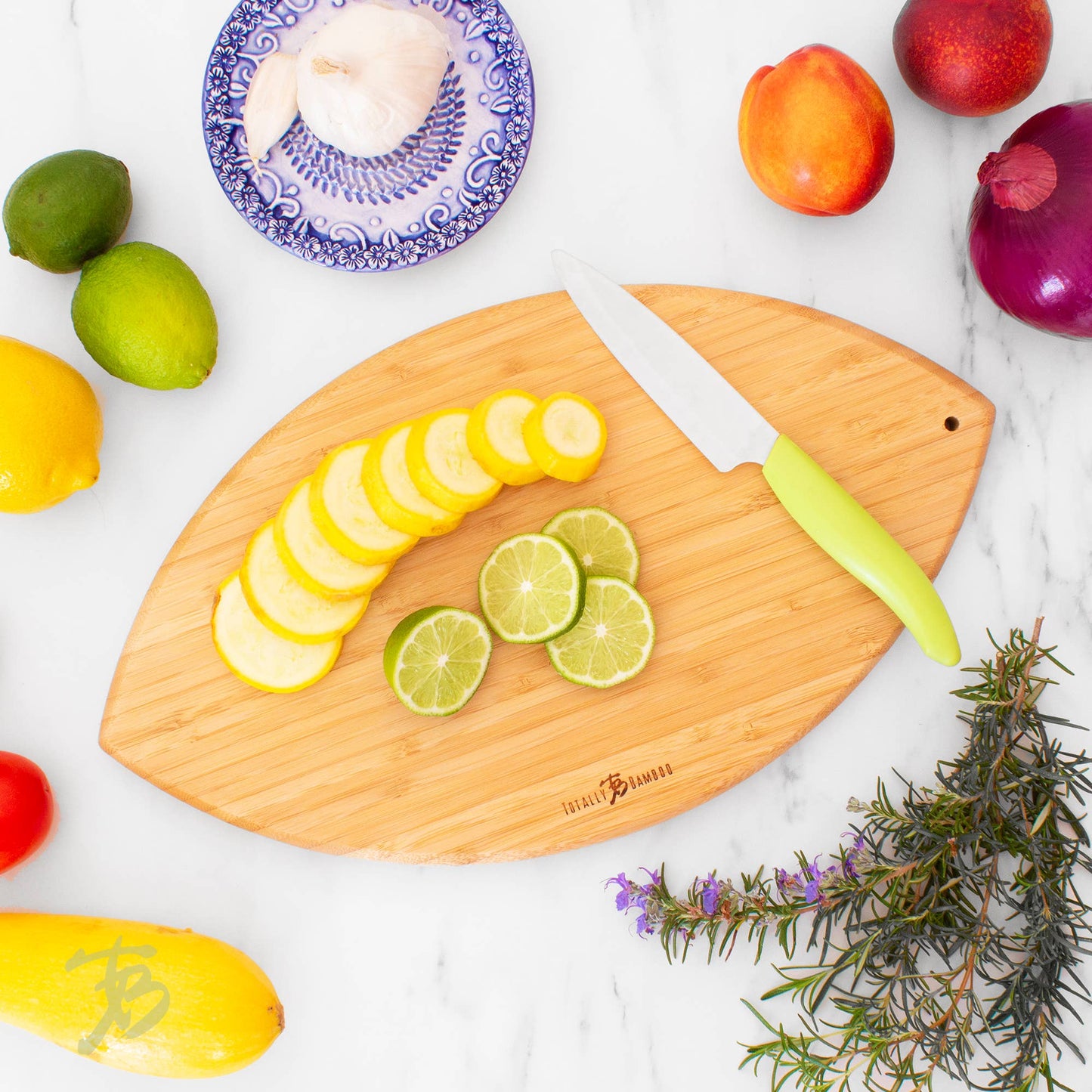 Football Shaped Cutting Board & Charcuterie Serving Tray