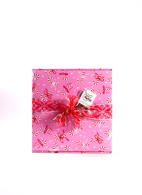 CANDY CANE SNACK BOX