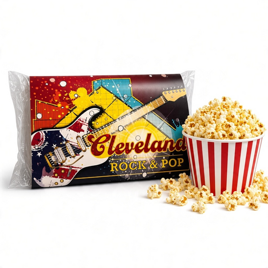 CLEVELAND ROCK & POP MICROWAVE POPCORN