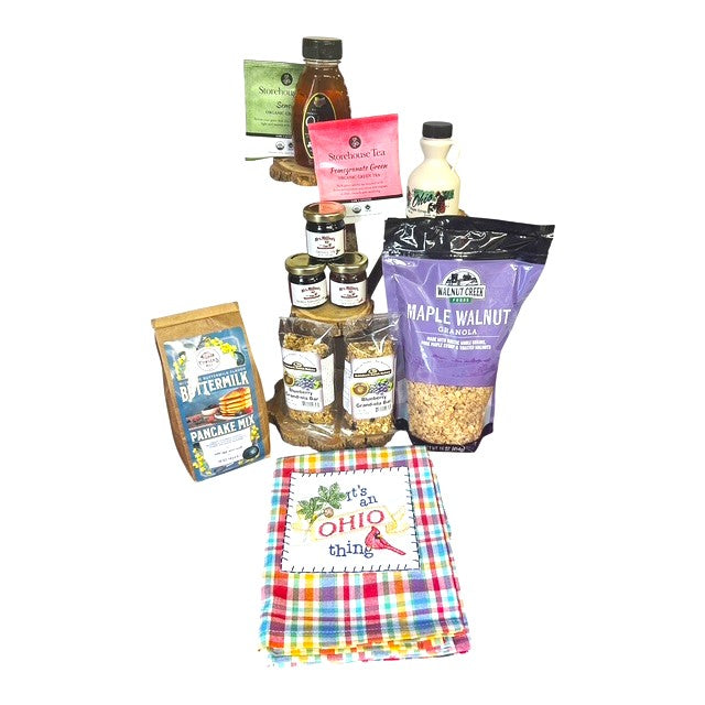 OHIO AMISH BREAKFAST BASKET--BEST SELLER