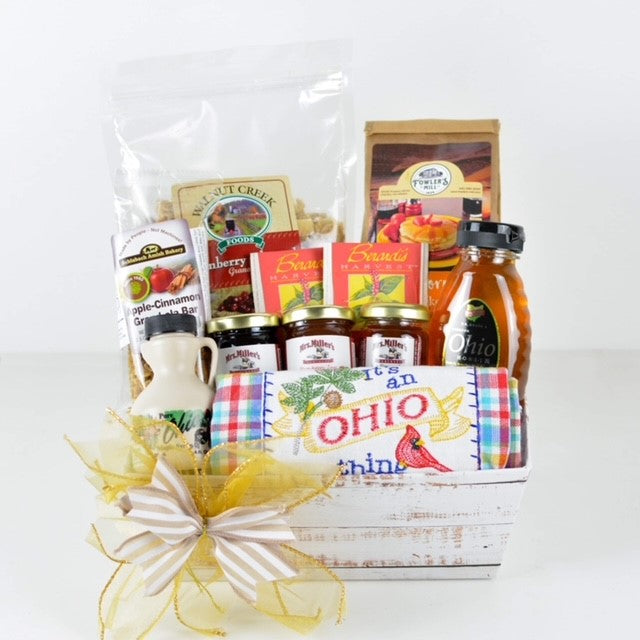 OHIO AMISH BREAKFAST BASKET--BEST SELLER