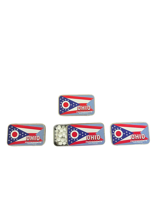 OHIO FLAG BREATH MINT TIN