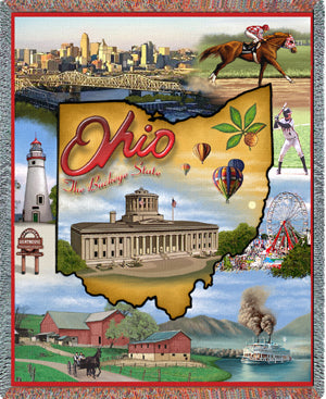 OHIO THROW