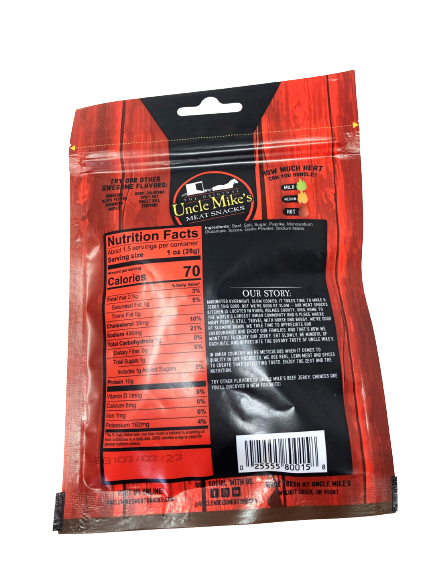 UNCLE MIKE’S ORIGINAL BEEF JERKY