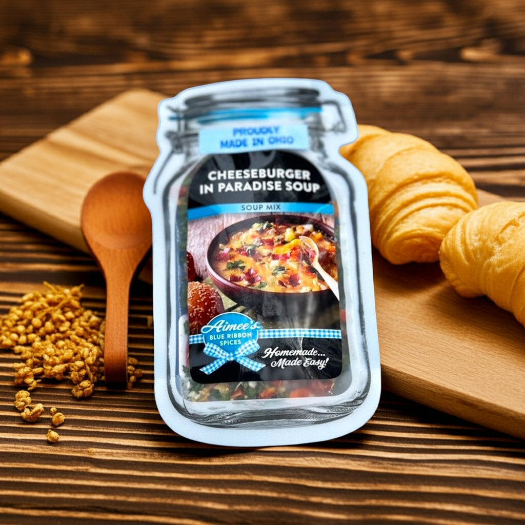 CHEESEBURGER IN PARADISE SOUP