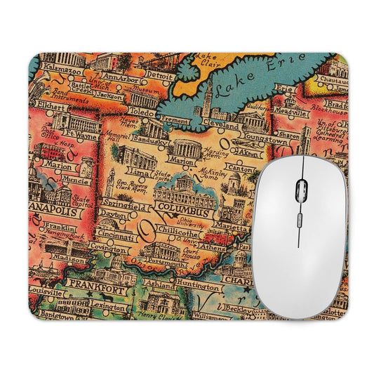 Ohio Map Mousepad