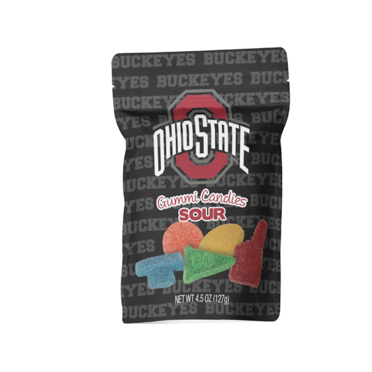 Ohio State Buckeyes Sour Gummies