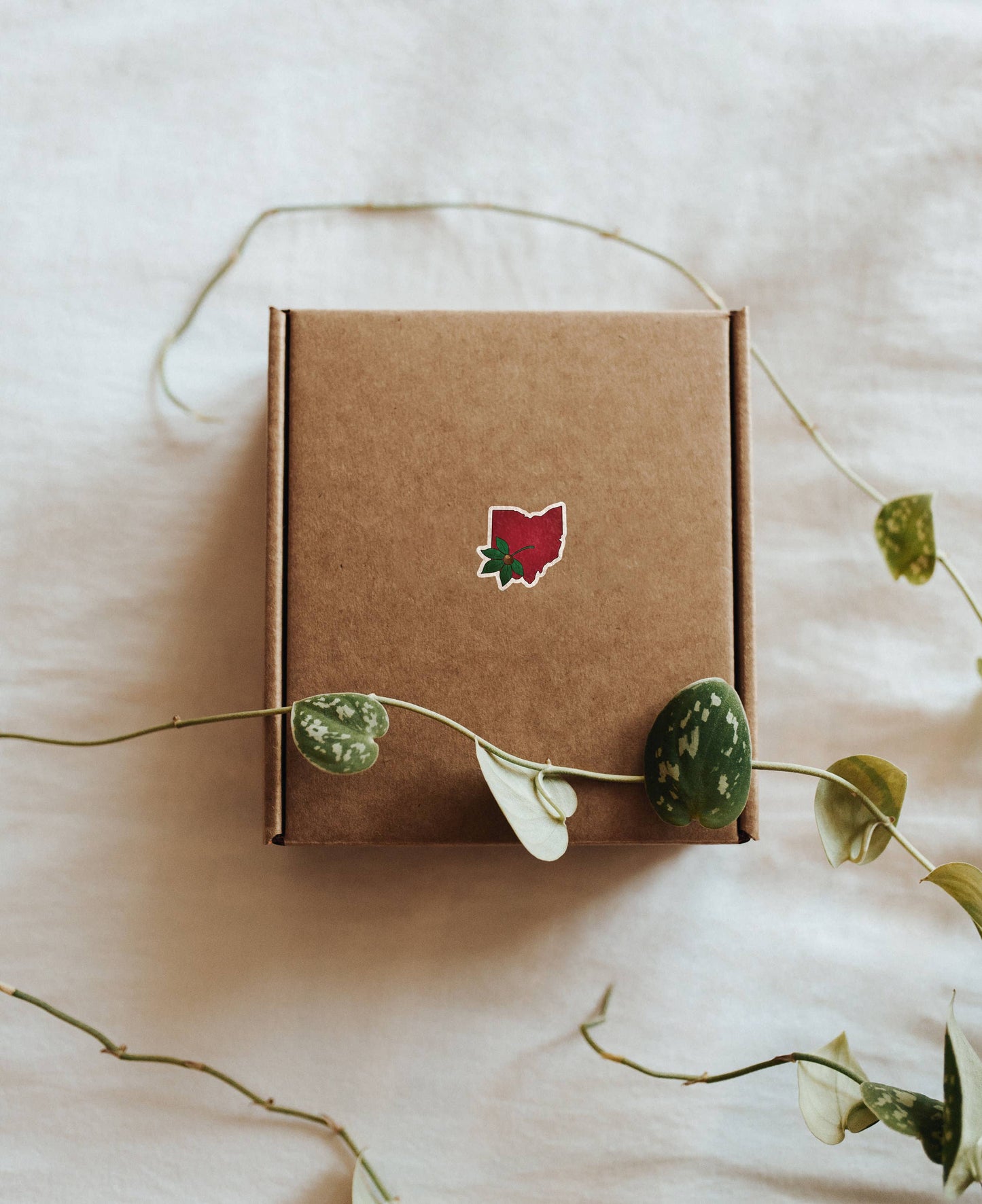 Buckeye Leaf Sticker