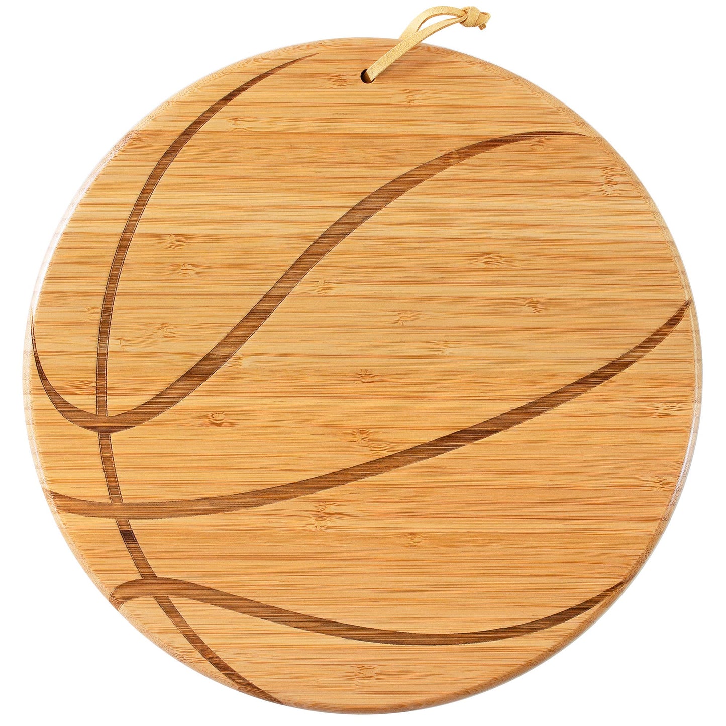 Basketball Shaped Cutting Board & Charcuterie Serving Tray