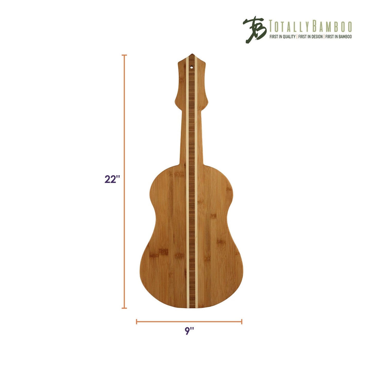 Guitar Shaped Serving & Cutting Board