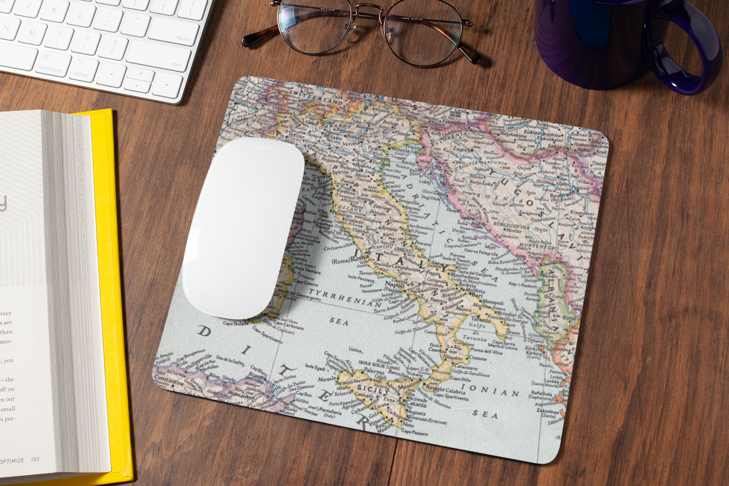 Ohio Map Mousepad