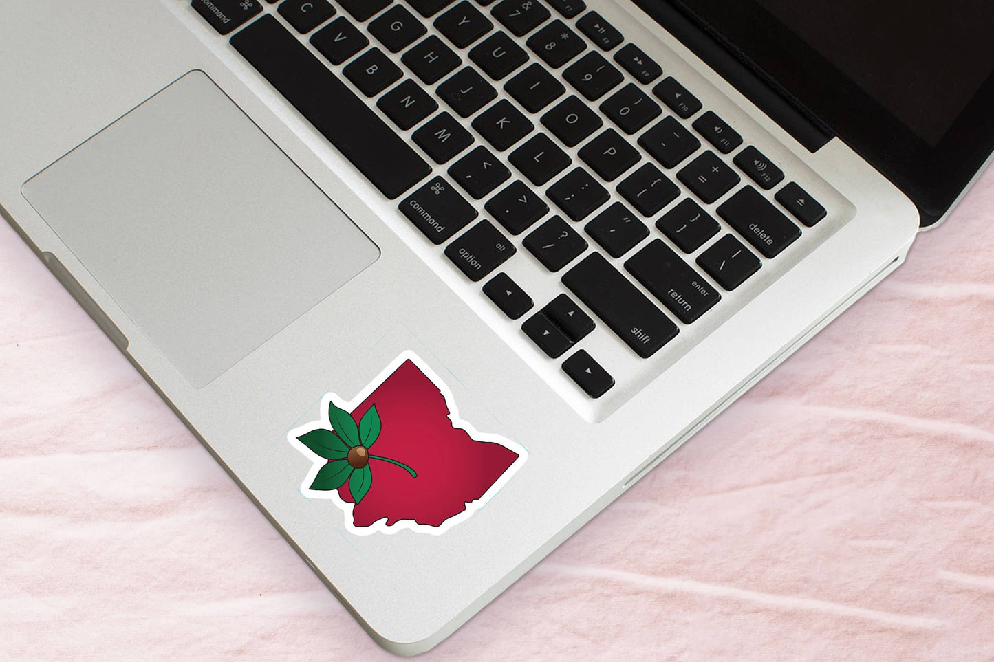 Buckeye Leaf Sticker