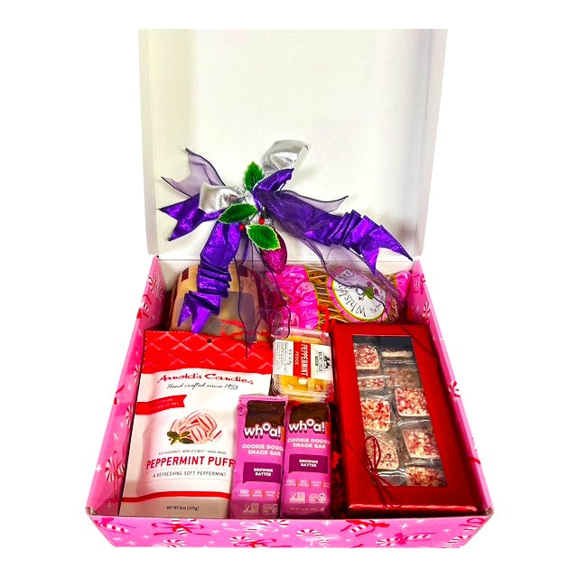 CANDY CANE SNACK BOX