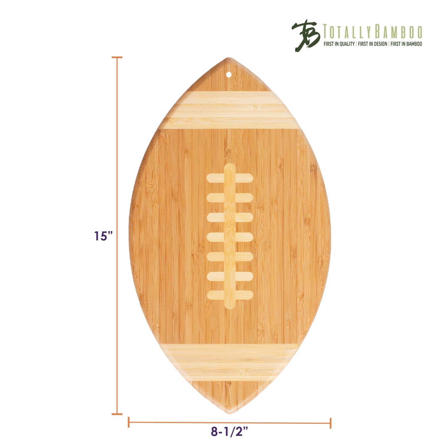 Football Shaped Cutting Board & Charcuterie Serving Tray