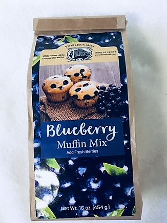 FOWLER'S MILL BLUEBERRY MUFFIN MIX