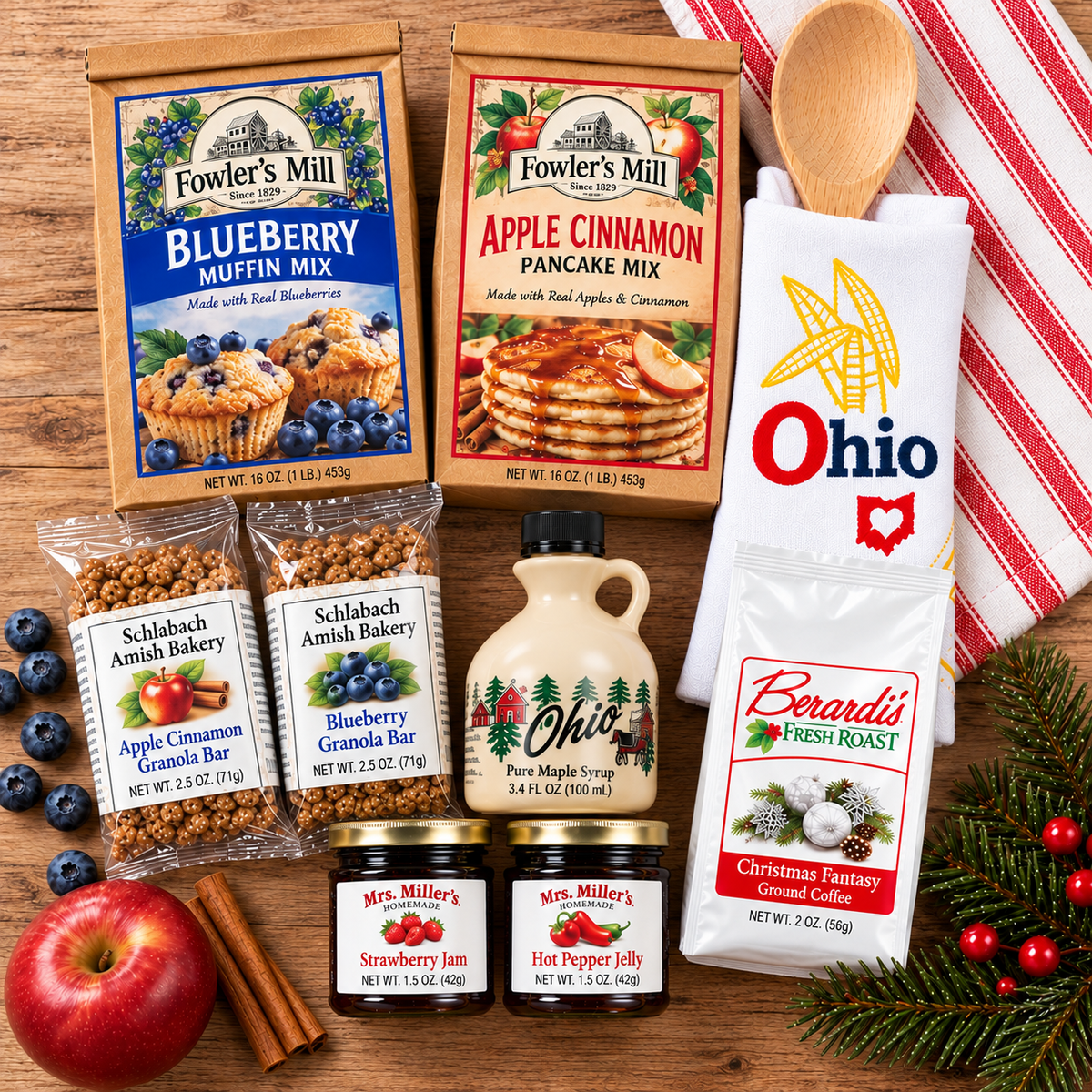 OHIO AMISH BREAKFAST BASKET-2026-BEST SELLER
