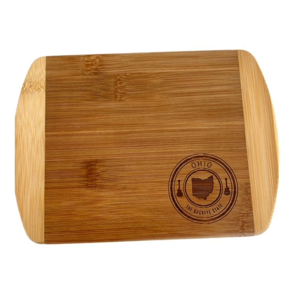 カッティングボード　アメリカ　オハイオ OHIO 8 INCH CUTTING & SERVING BOARD – Flavor of Ohio Gift Baskets