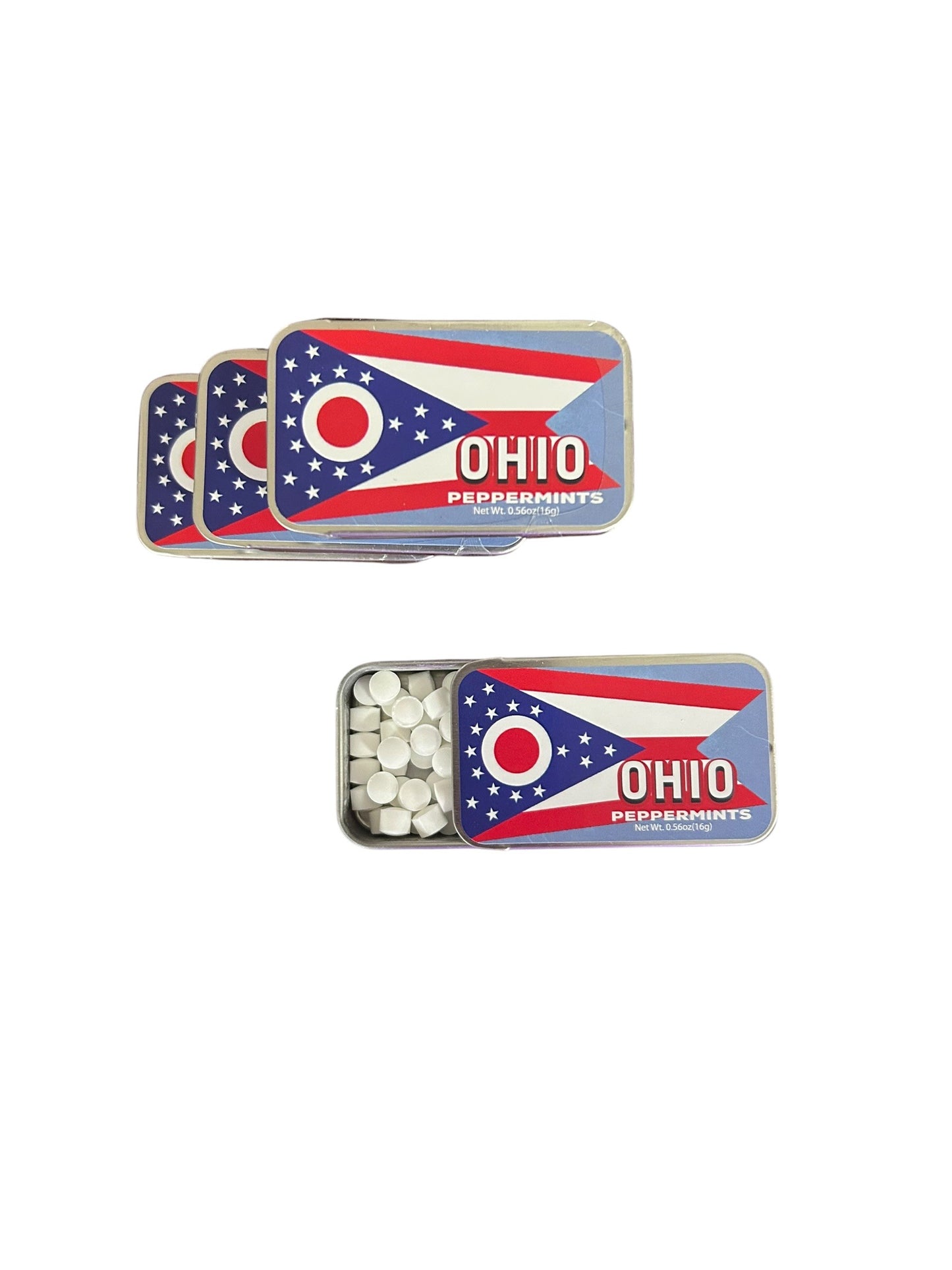 OHIO FLAG BREATH MINT TIN