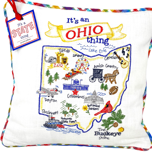 OHIO ACCENT PILLOW