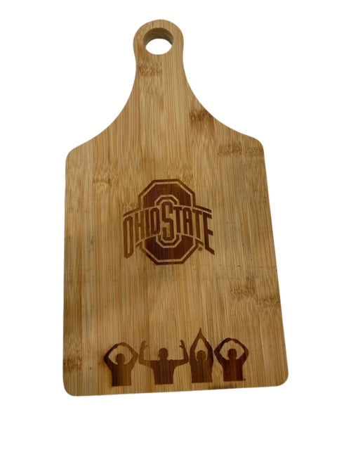 OSU WOODEN PADDLE CUTTING BOARD